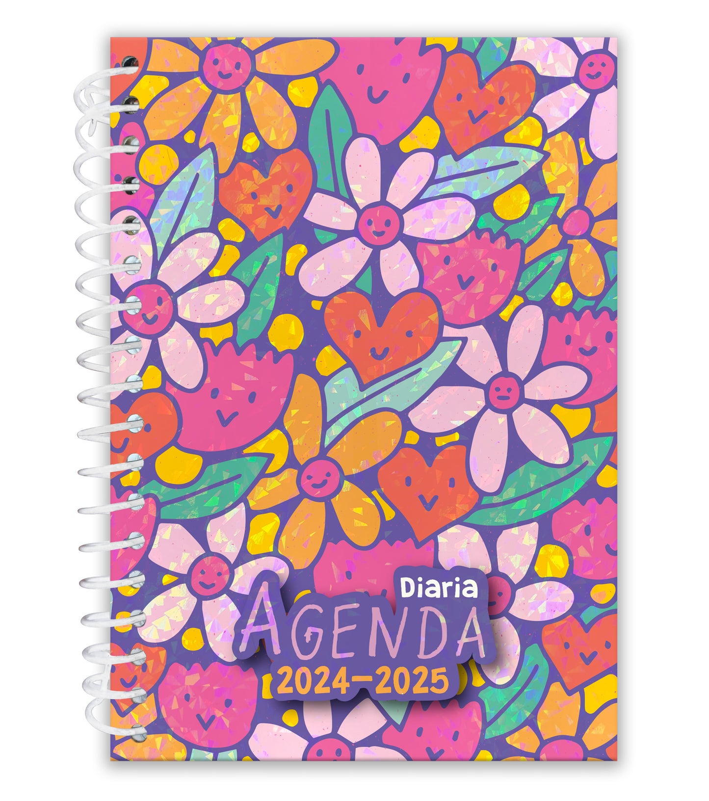 Agenda Diaria | Pasta Dura | 14 X 20 Cm | Escolar | T