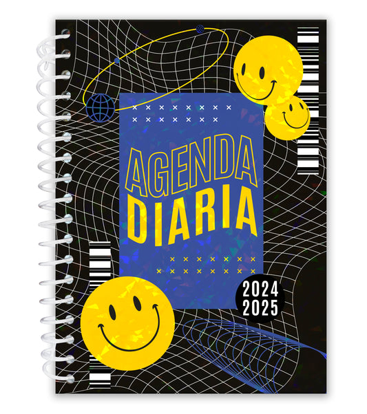 Agenda Diaria | Pasta Dura | 17 X 23.5 Cm | Escolar | W